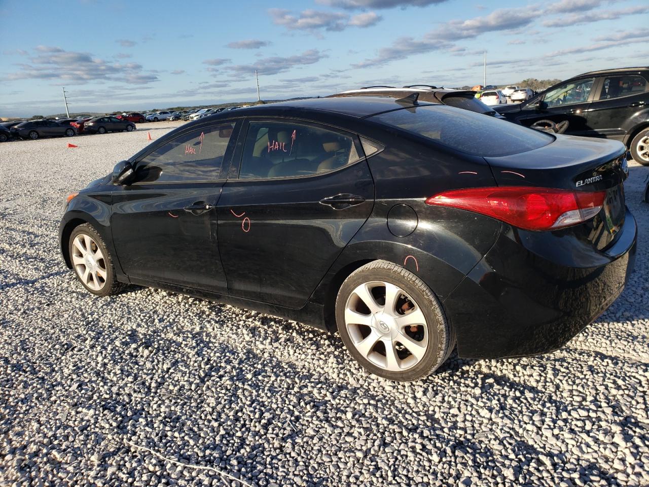 2013 Hyundai Elantra Gls vin: KMHDH4AE1DU767801