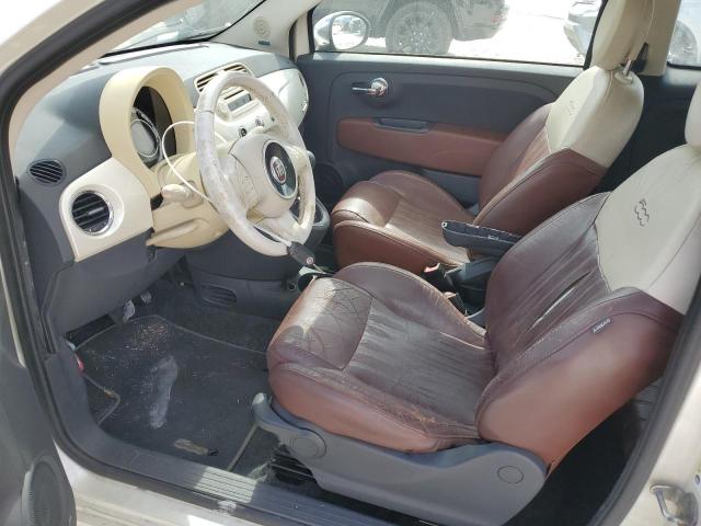 2012 Fiat 500 Lounge VIN: 3C3CFFCR9CT118620 Lot: 75566093