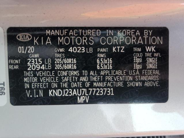 KNDJ23AU7L7723731 | 2020 KIA SOUL LX