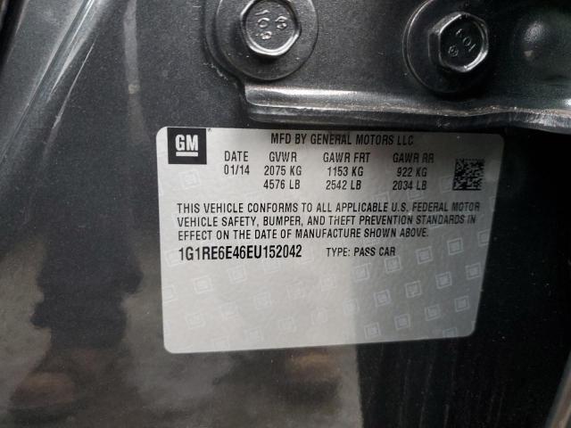 VIN 1G1RE6E46EU152042 2014 Chevrolet Volt no.12