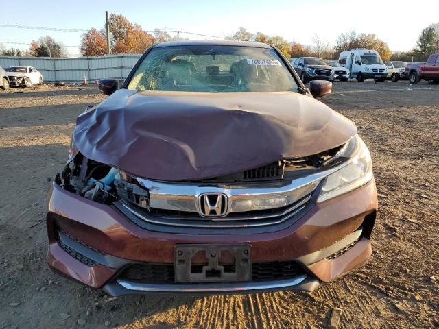  HONDA ACCORD 2016 Бургунді