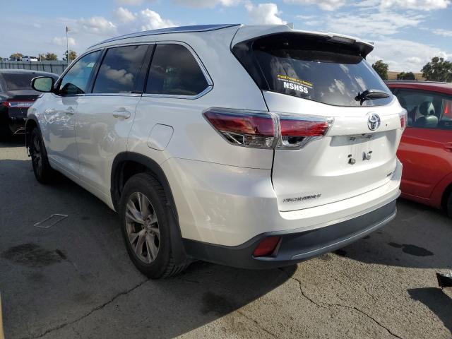 VIN 5TDJKRFH1ES056856 2014 Toyota Highlander, Xle no.2