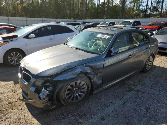 VIN: WBAPH77569NM28881 Auction: COPART Lot: 77796613 Location: SC - NORTH CHARLESTON WBAPH77569NM28881 BMW 3 SERIES 2009 GRAY Photo 1