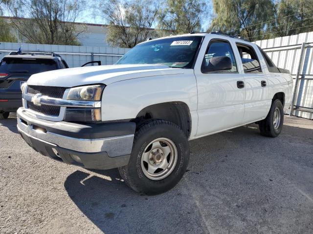 Lot #2459800210 2004 CHEVROLET AVALANCHE salvage car