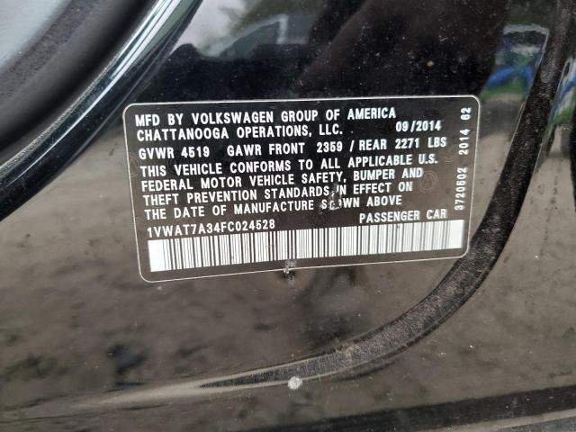 1VWAT7A34FC024528 Volkswagen PASSAT S
