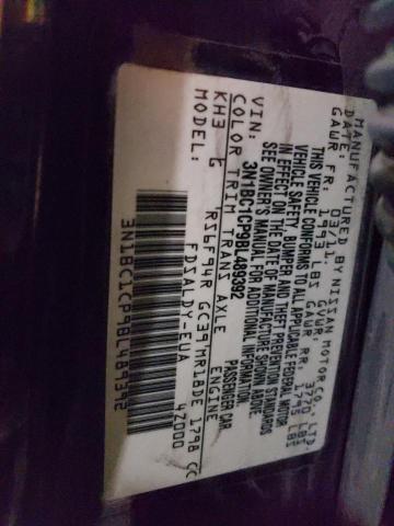 3N1BC1CP9BL489392 2011 Nissan Versa S