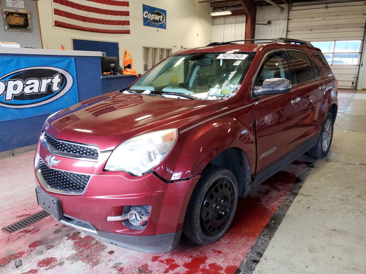 2CNFLGE5XB6233890 2011 Chevrolet Equinox Ltz