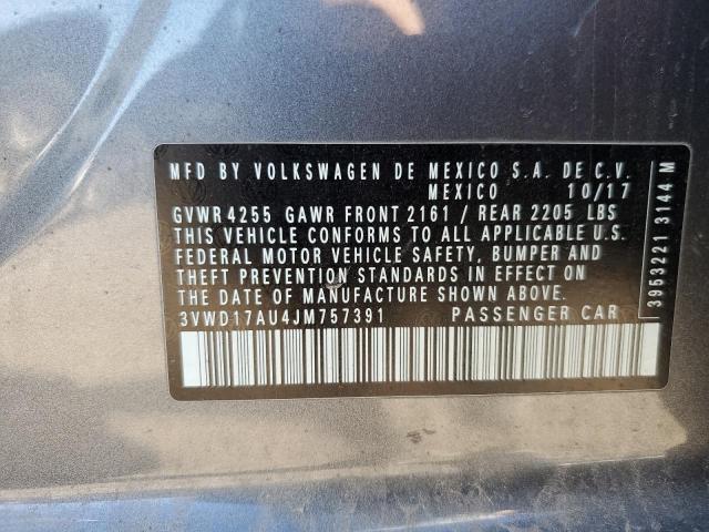 2018 VOLKSWAGEN GOLF SPORT - 3VWD17AU4JM757391