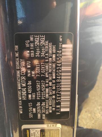 2016 HYUNDAI SANTA FE S - 5XYZU3LB4GG346504