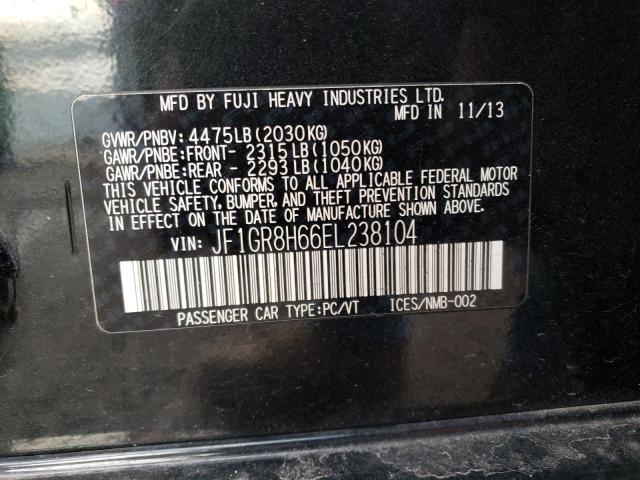 JF1GR8H66EL238104 | 2014 SUBARU IMPREZA WR