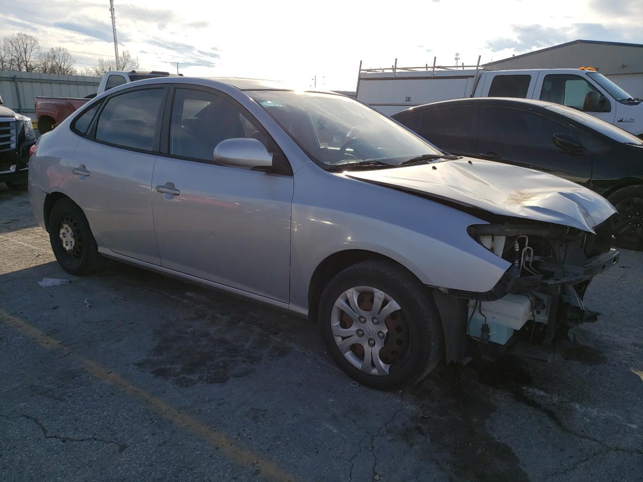 Lot #2869568835 2010 HYUNDAI ELANTRA BL