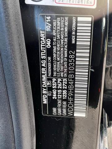 WDDHF9HB4FB103582 Mercedes-Benz E 250 Bluetec