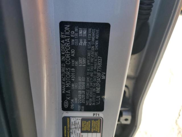 KNDJP3A5XF7768337 KIA SOUL +