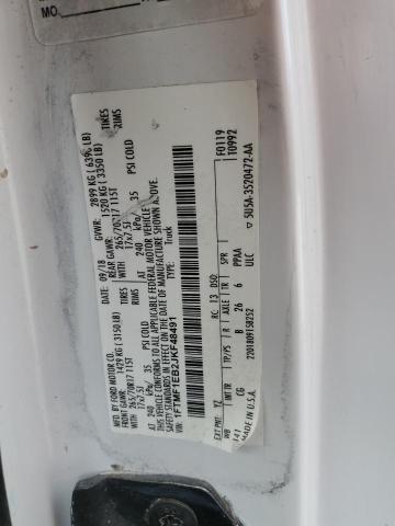 2018 FORD F150 - 1FTMF1EB2JKF48491