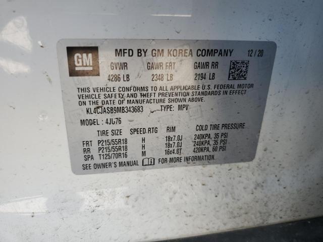 KL4CJASB9MB343683 | 2021 BUICK ENCORE PRE