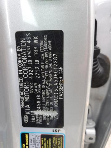 KNAE15LA5J6012287 KIA Stinger