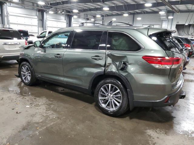 5TDJGRFH7KS057958 | 2019 Toyota highlander hybrid