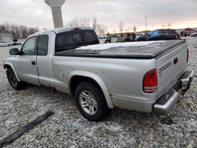 DODGE DAKOTA SLT 2002 silver  gas 1B7GL42N62S505411 photo #3