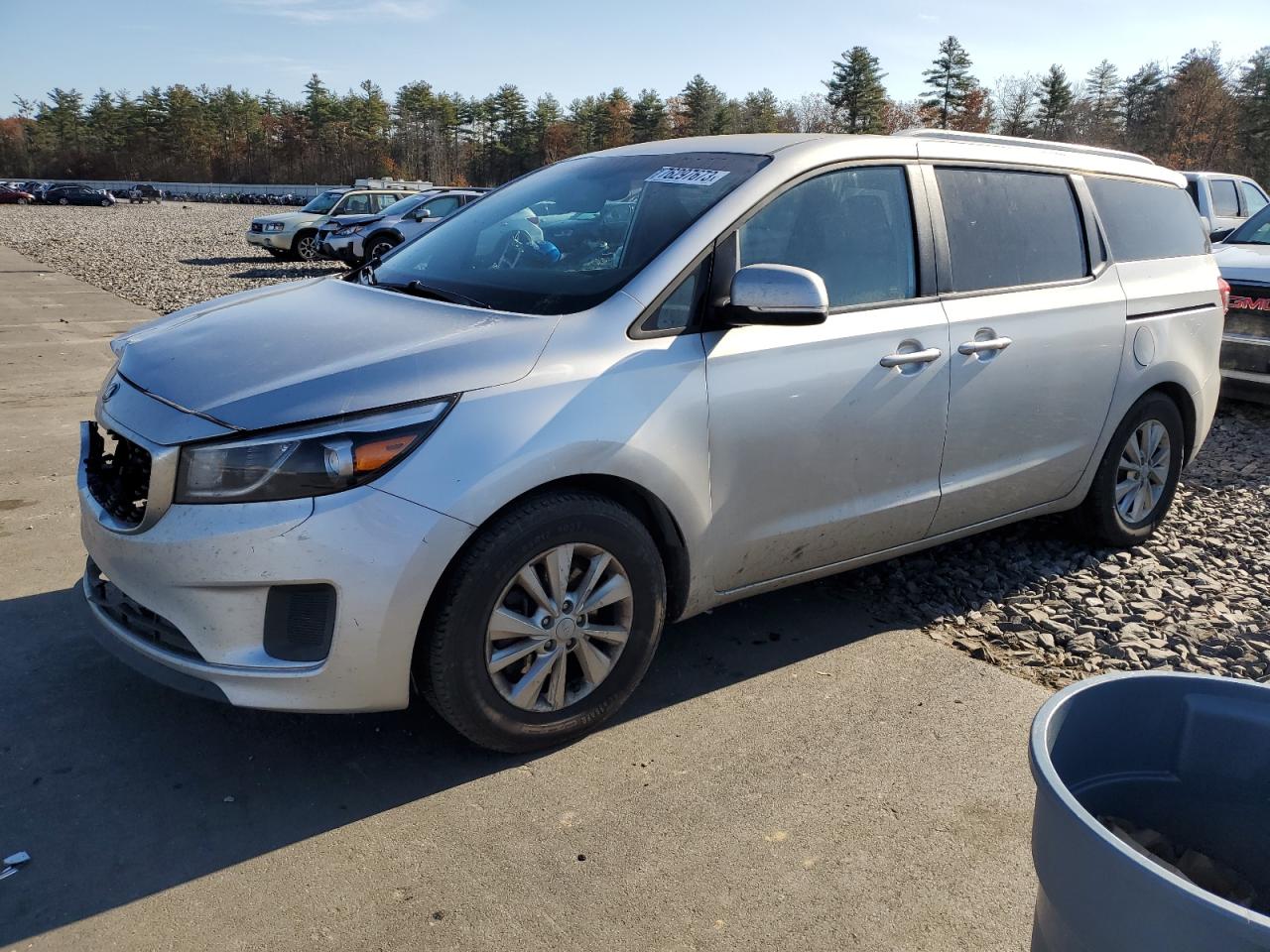 2016 Kia Sedona Lx vin: KNDMB5C12G6181977