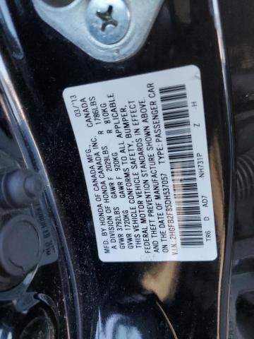 VIN 2HGFB2F85DH537057 2013 Honda Civic, EX no.13