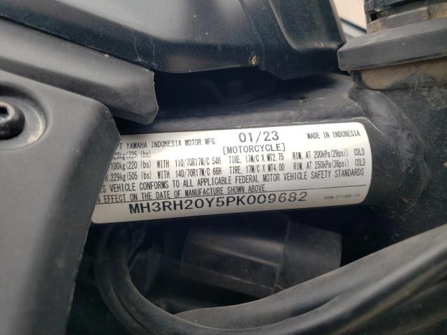 2023 YAMAHA MT-03 MH3RH20Y5PK009682