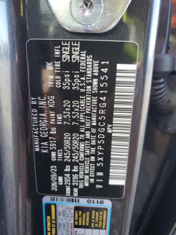 5XYP5DGC5RG415541 KIA Telluride Sx