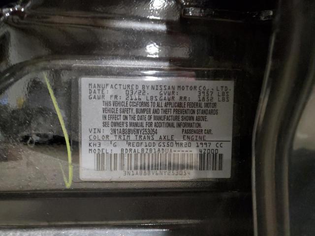 3N1AB8BV6NY253054 Nissan SENTRA S