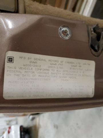 1994 Chevrolet Gmt-400 K1500 VIN: 2GCEK19K8R1255829 Lot: 76527813