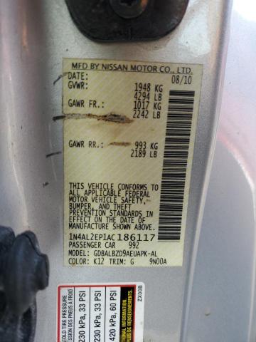 1N4AL2EP1AC186117 | 2010 Nissan altima s