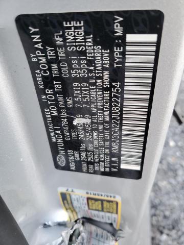 2018 HYUNDAI TUCSON VAL - KM8J3CA22JU822754