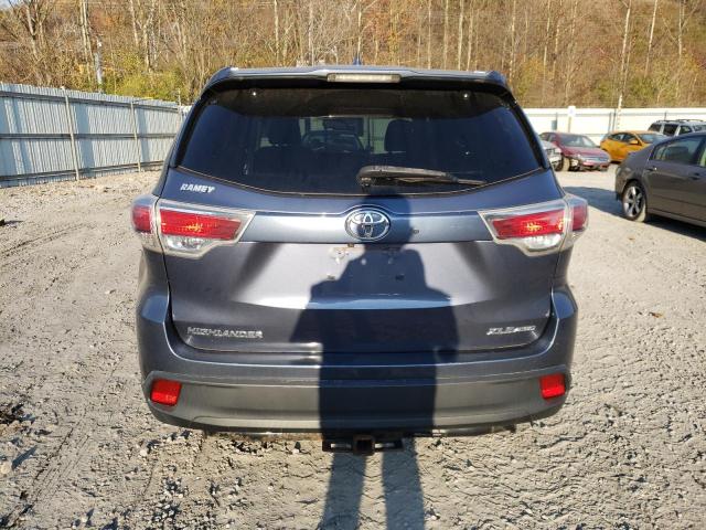 VIN 5TDJKRFH6ES030981 2014 Toyota Highlander, Xle no.6