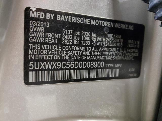 VIN 5UXWX9C56D0D08900 2013 BMW X3, Xdrive28I no.13