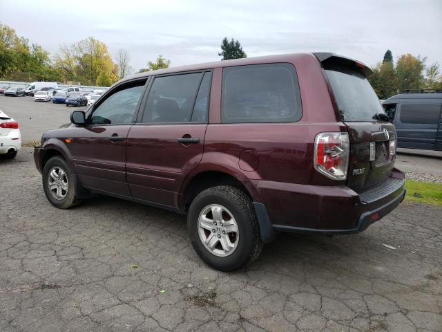 2007 Honda Pilot Lx VIN: 2HKYF18127H512957 Lot: 73815453