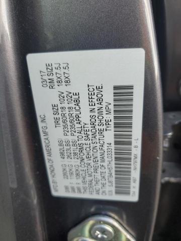 2017 ACURA RDX TECHNO - 5J8TB4H57HL033314