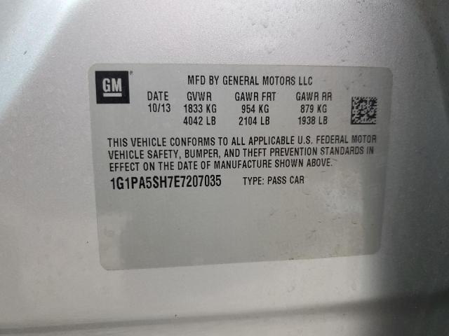 1G1PA5SH7E7207035 Chevrolet CRUZE LS