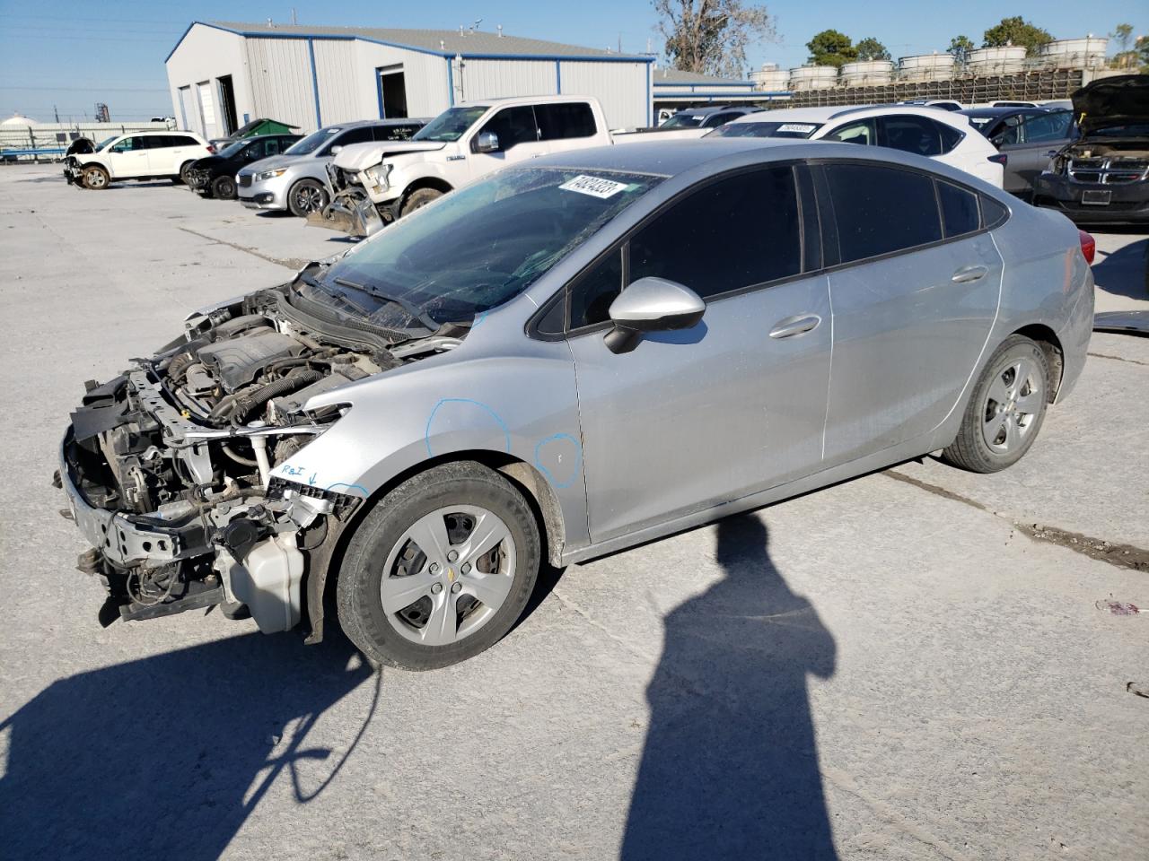 2016 Chevrolet Cruze Ls vin: 1G1BC5SM7G7308001