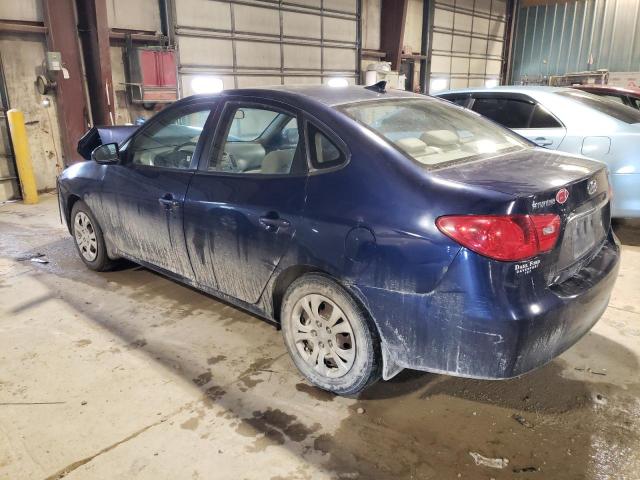 KMHDU4AD0AU883893 | 2010 Hyundai elantra blue