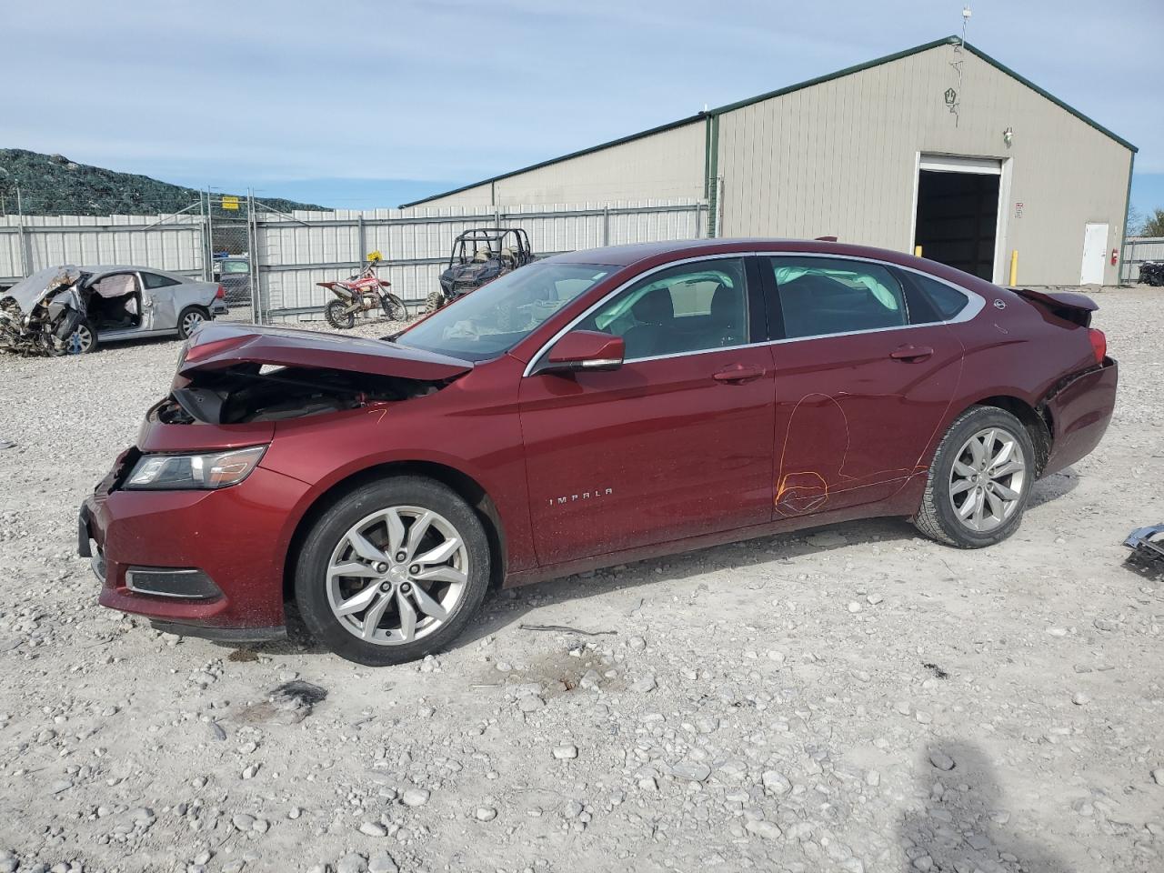 2017 Chevrolet Impala Lt vin: 2G1105S32H9184098