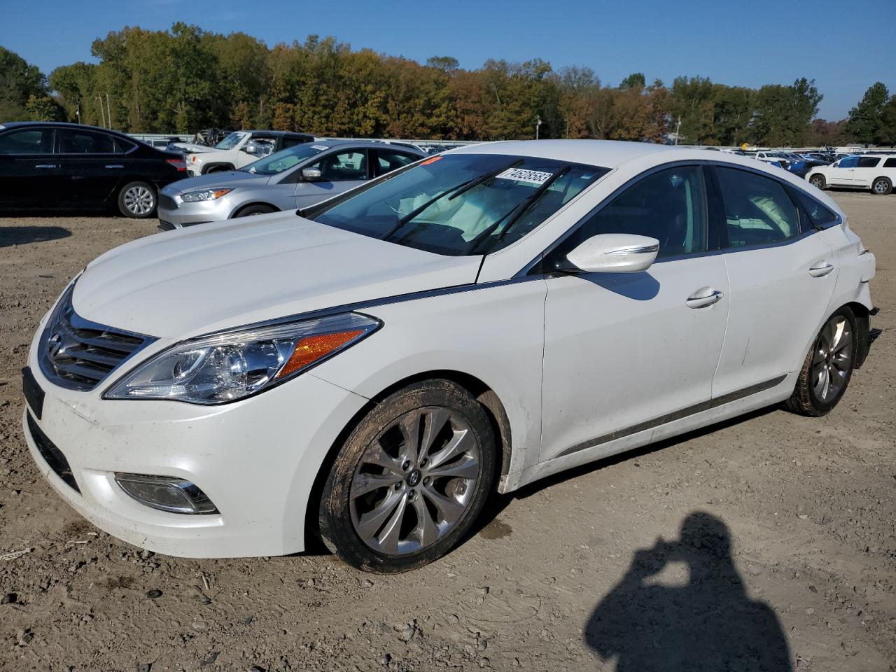 Lot #3037150484 2012 HYUNDAI AZERA GLS