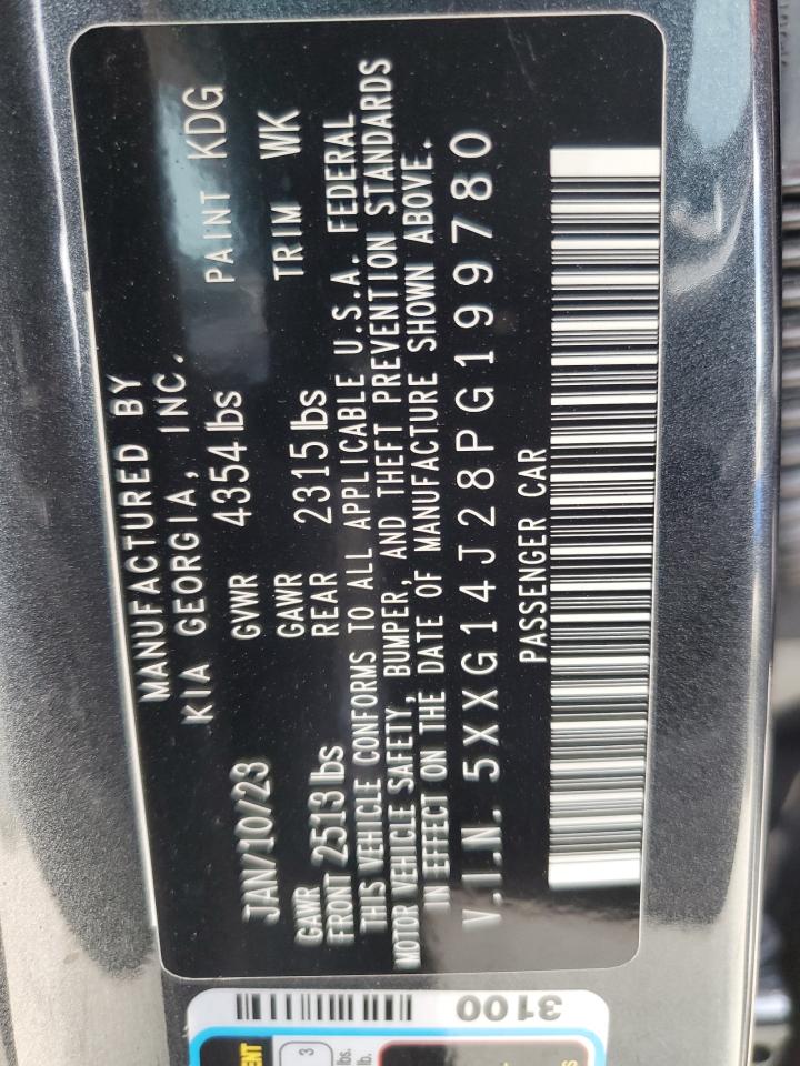 2023 Kia K5 Lxs vin: 5XXG14J28PG199780