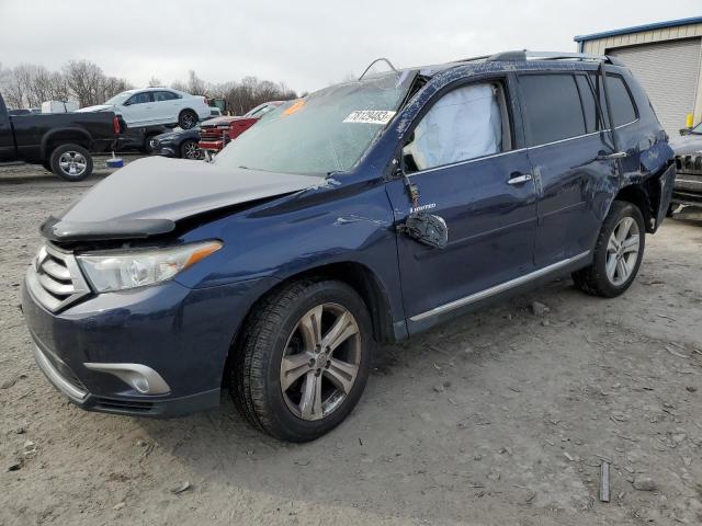 VIN 5TDDK3EH0DS242494 2013 Toyota Highlander, Limited no.1