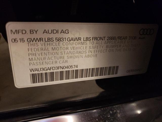 2015 AUDI A8 L QUATT - WAU3GAFD3FN040574