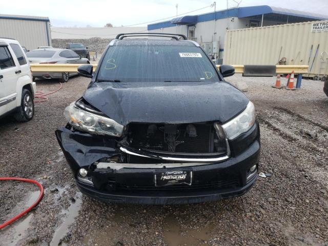 VIN 5TDYKRFH0ES033504 2014 Toyota Highlander, Limited no.5