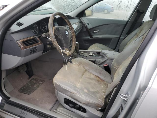 WBANA53514B173671 Auction: COPART Lot: 72199183 Location: WA - NORTH SEATTLE WBANA53514B173671 BMW 5 SERIES 2004 SILVER Photo 7