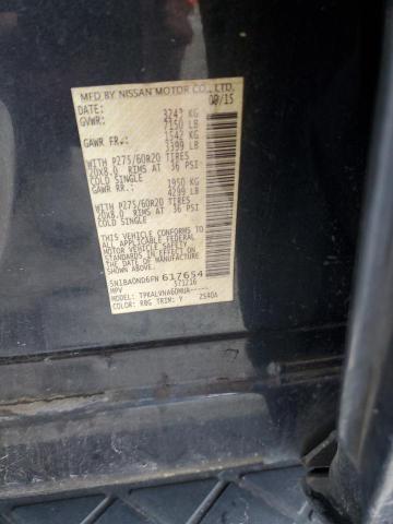 5N1BA0ND6FN617654 Nissan ARMADA SV