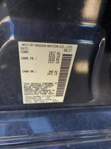 1N4AL3AP8HC275625 | 2017 NISSAN ALTIMA 2.5