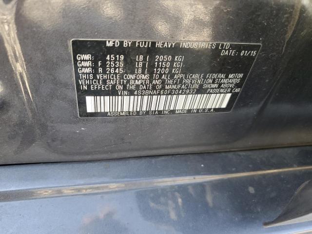4S3BNAF60F3042932 Subaru Legacy 2.5i Premium