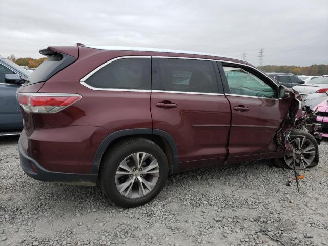 VIN 5TDKKRFH1ES015230 2014 Toyota Highlander, Xle no.3