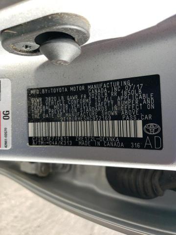 2017 TOYOTA COROLLA L - 2T1BURHE5HC952169