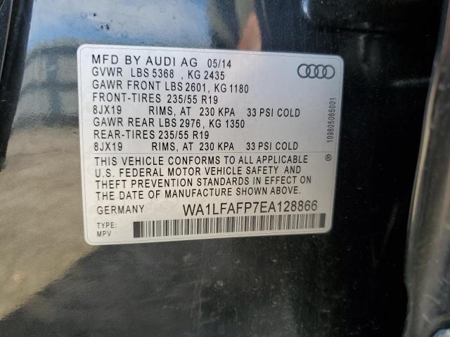 WA1LFAFP7EA128866 | 2014 AUDI Q5 PREMIUM